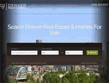 Tablet Screenshot of denverrealtyexperts.com